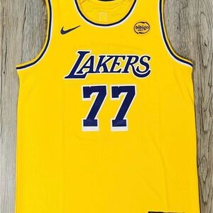 Luka Doncic Lakers Jersey YELLOW
